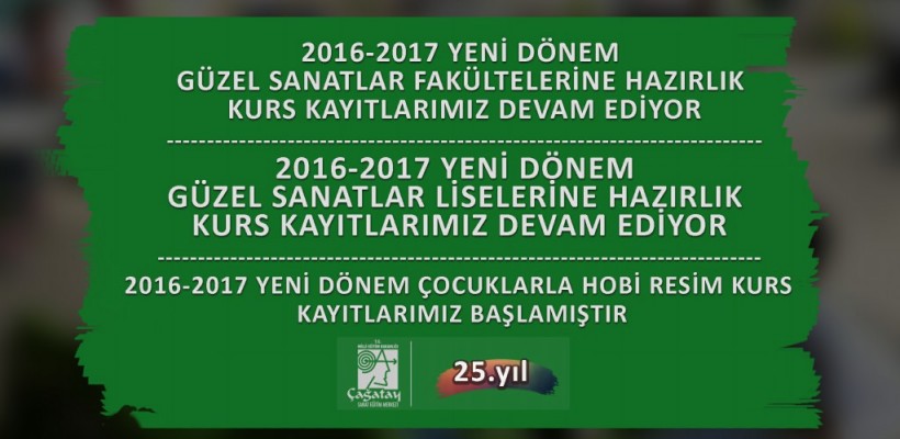 YENİ DÖNEM  KAYITLARIMIZ DEVAM EDİYOR