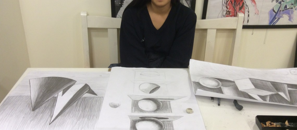 21 Ocak 2017 Çocuk Hobi Resim-Kara Kalem Dersleri